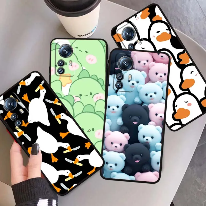 Cartoon Animals Cute Cover For Xiaomi Mi 15 14 13 13T 12 12T 12S 11 11i 11T Pro Ultra Lite 5G Black Soft
Cartoon Animals Cute Cover For Xiaomi Mi 15 14 13 13T 12 12T 12S 11 11i 11T Pro Ultra Lite 5G Black Soft
