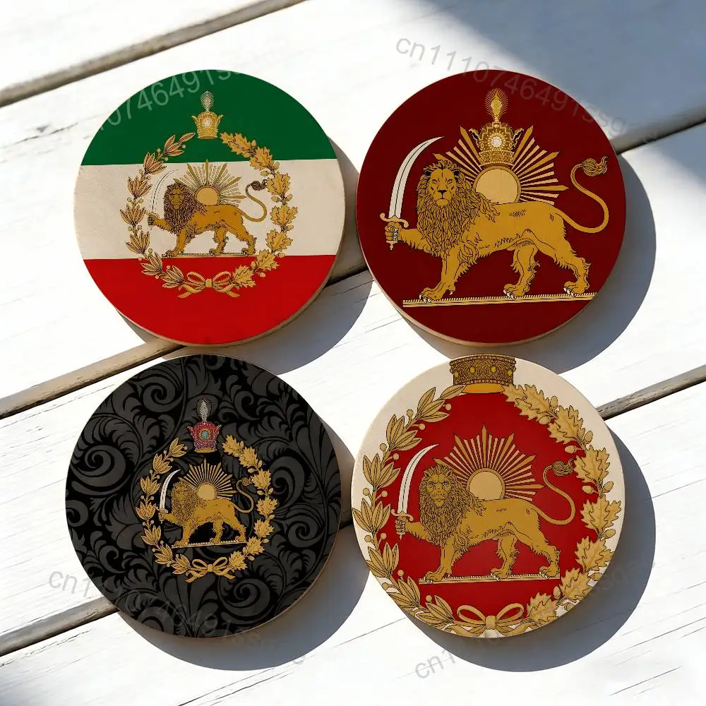 Iran Lion sun Crown Natural Cork Coasters Round Wood Mats Durable Non Slip Tea Coffee Cup Drink Decoration DIY Home Supplies
Iran Lion sun Crown Natural Cork Coasters Round Wood Mats Durable Non Slip Tea Coffee Cup Drink Decoration DIY Home Supplies