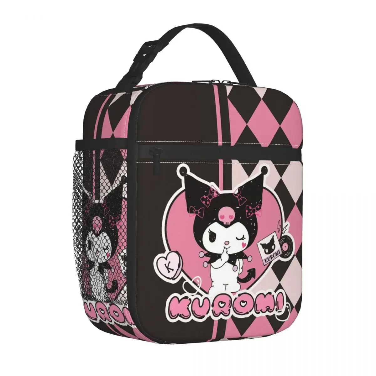 Kuromi Insulated Lunch Bags Leakproof Cute Cartoon Meal Container Cooler Bag Tote Lunch Box School Travel Men Women
Kuromi Insulated Lunch Bags Leakproof Cute Cartoon Meal Container Cooler Bag Tote Lunch Box School Travel Men Women