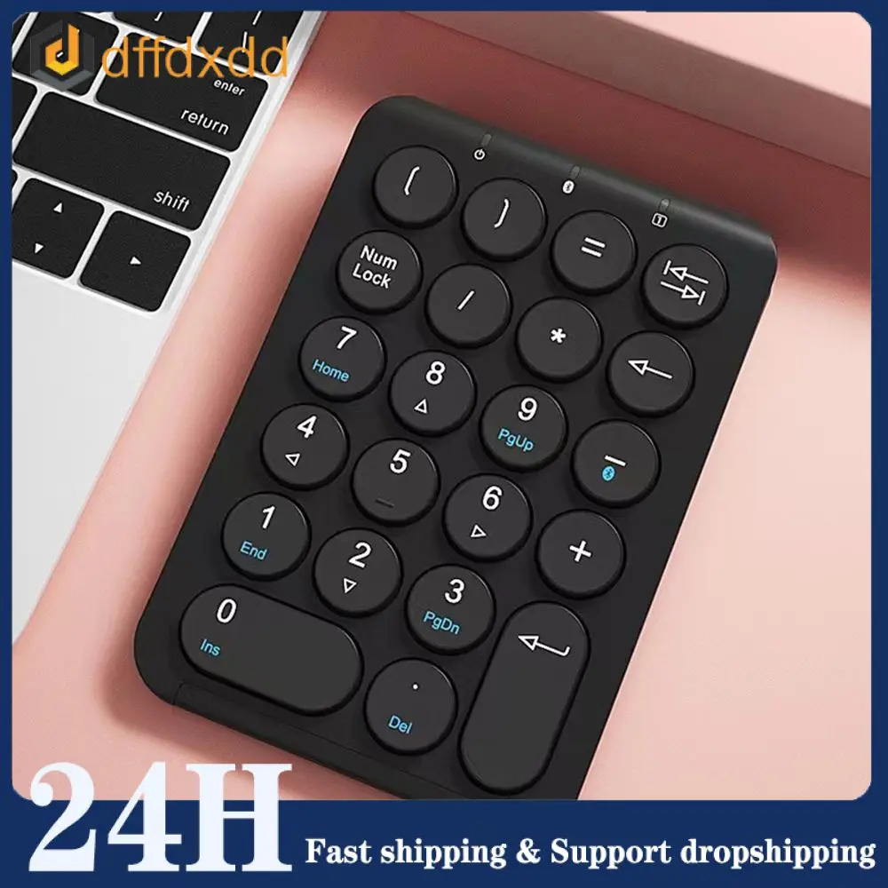 Numeric Keypad Compatible With Various Devices Round Keycap Numeric Keyboard Chargeable Chargable Portable Keyboard Round
Numeric Keypad Compatible With Various Devices Round Keycap Numeric Keyboard Chargeable Chargable Portable Keyboard Round