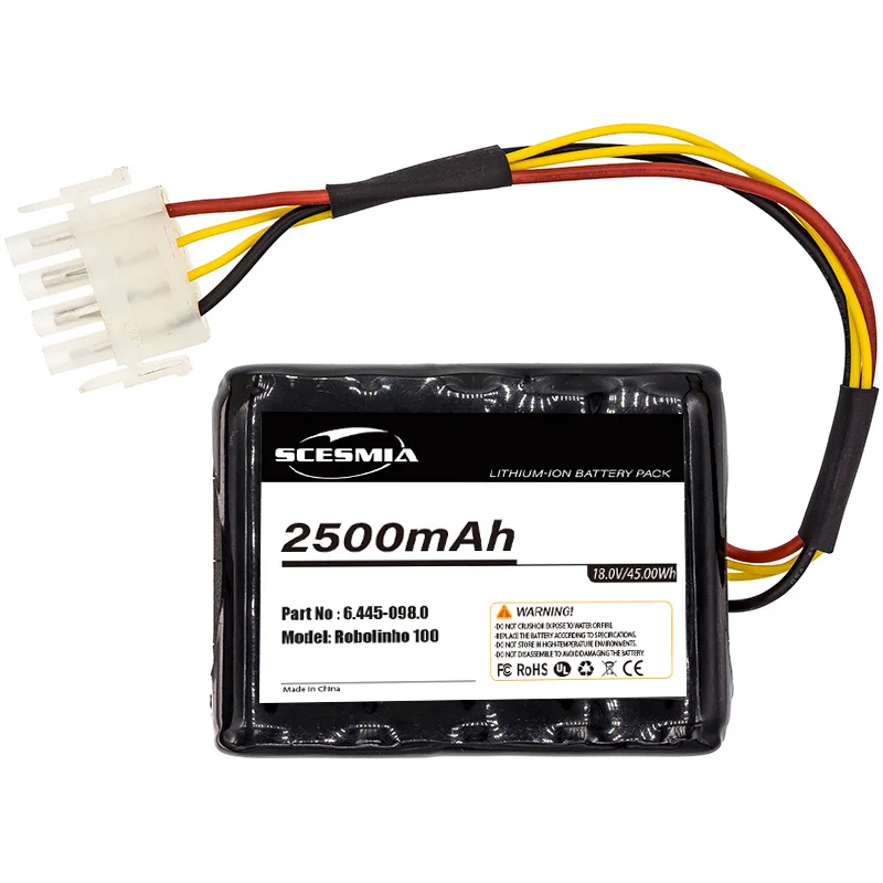 2500mAh 440454,441154,442175, 442196 Battery for AL-KO/Robolinho 100, Robolinho 110, Robolinho 1100, Robolinho 41.6
2500mAh 440454,441154,442175, 442196 Battery for AL-KO/Robolinho 100, Robolinho 110, Robolinho 1100, Robolinho 41.6