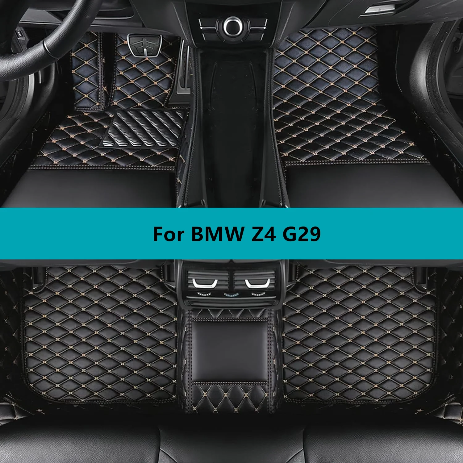 Автомобильные коврики для BMW Z4 G29 2022 2023 2024 2025 2026, полный комплект кожаных всепогодных водонепроницаемых автомобильных ковриков
Автомобильные коврики для BMW Z4 G29 2022 2023 2024 2025 2026, полный комплект кожаных всепогодных водонепроницаемых автомобильных ковриков