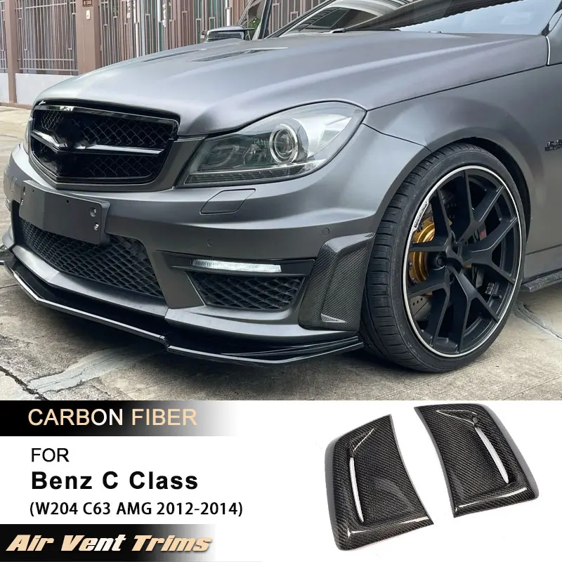 Car Front Bumper Air Vent Trim Covers for Mercedes Benz C Class W204 C63 AMG 2012-2014 Auto Facelift Side Scoop Carbon Fiber
Car Front Bumper Air Vent Trim Covers for Mercedes Benz C Class W204 C63 AMG 2012-2014 Auto Facelift Side Scoop Carbon Fiber