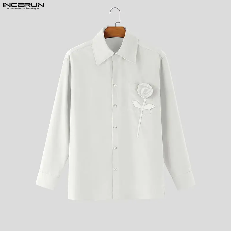 INCERUN Мужская рубашка с цветочным принтом в стиле пэчворк, с лацканами и длинными рукавами, свободная мужская одежда, уличная одежда, 2026, модные повседневные топы, мужские рубашки S-5XL
INCERUN Мужская рубашка с цветочным принтом в стиле пэчворк, с лацканами и длинными рукавами, свободная мужская одежда, уличная одежда, 2026, модные повседневные топы, мужские рубашки S-5XL