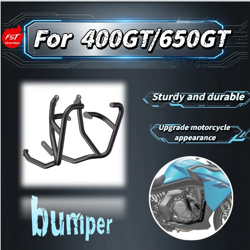 For 400GT 650GT Bumper Guard Crash Bar Anti-fall Slider Engine Frame Protector Touring Motorcycle Mod Parts
For 400GT 650GT Bumper Guard Crash Bar Anti-fall Slider Engine Frame Protector Touring Motorcycle Mod Parts