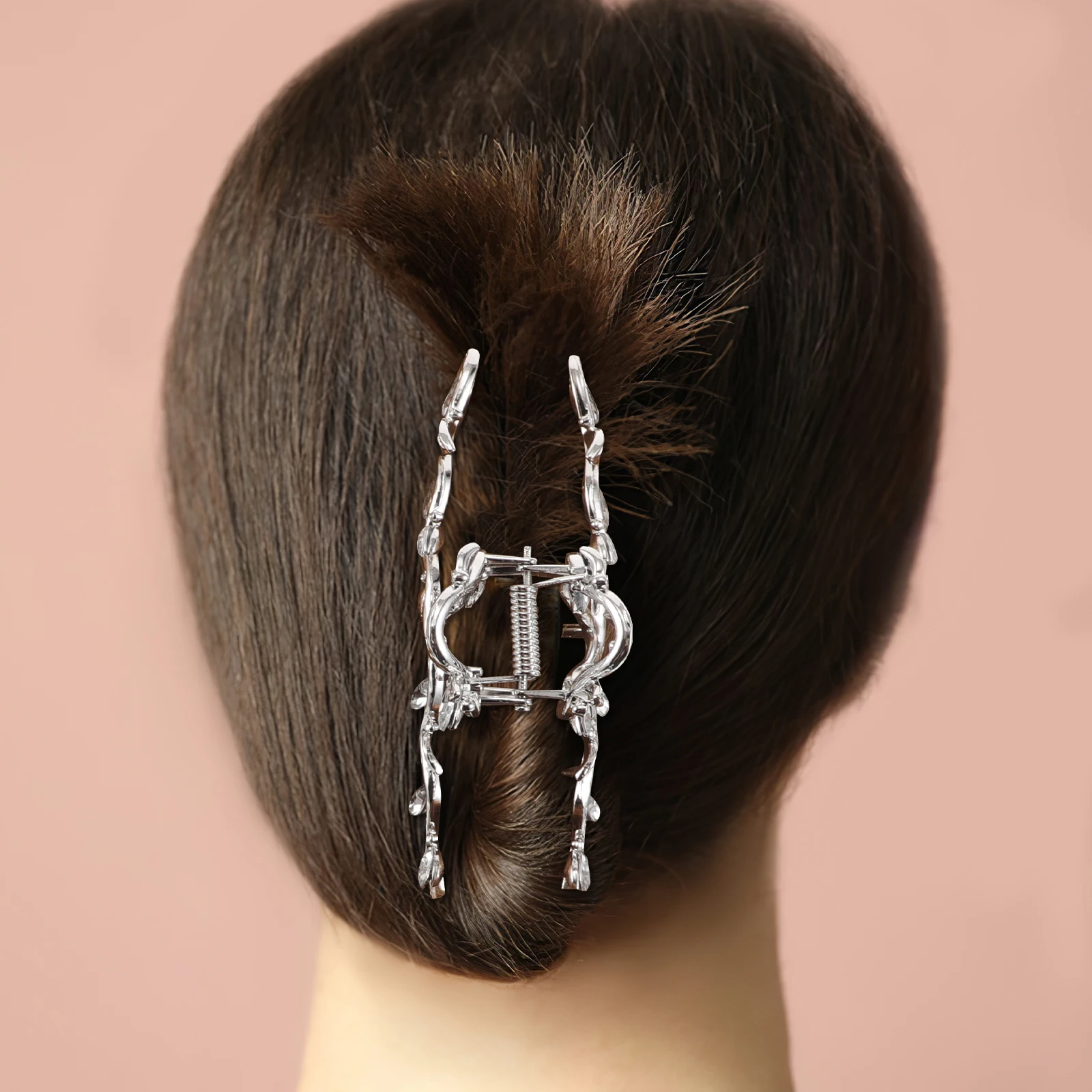 2pcs Leaf Shape Hair Claw Clips Women Thick Hair Alloy Rhinestone Non-Slip Metal Barrettes Gold Silver Braid Bun Accessories
2pcs Leaf Shape Hair Claw Clips Women Thick Hair Alloy Rhinestone Non-Slip Metal Barrettes Gold Silver Braid Bun Accessories