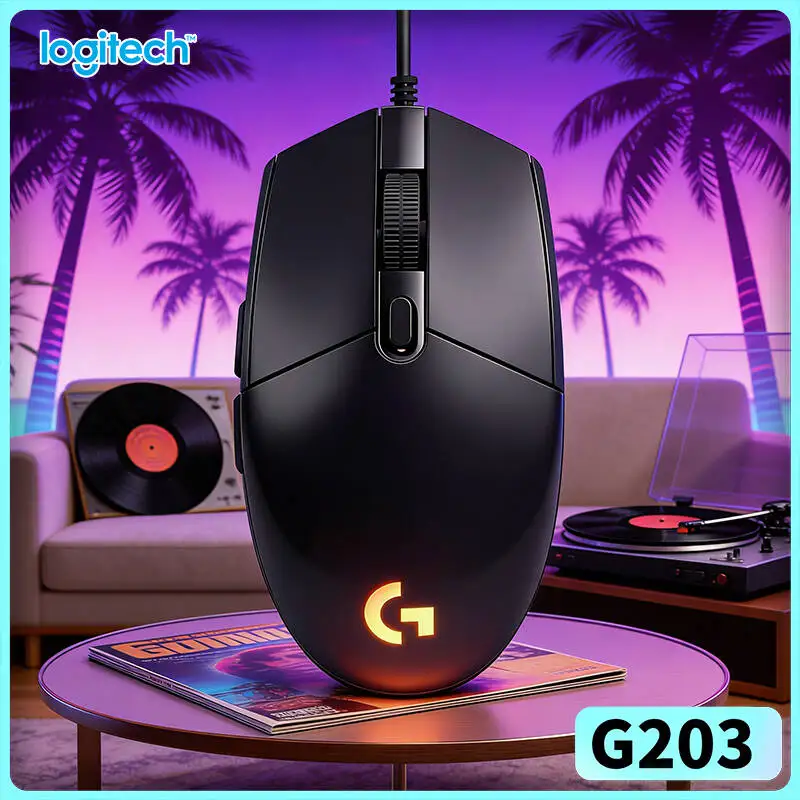 Logitech G203 LIGHTSYNC Gaming Mouse, 6 Customizable Keys, RGB for Student Gaming Setup G102/G402/M100R
Logitech G203 LIGHTSYNC Gaming Mouse, 6 Customizable Keys, RGB for Student Gaming Setup G102/G402/M100R