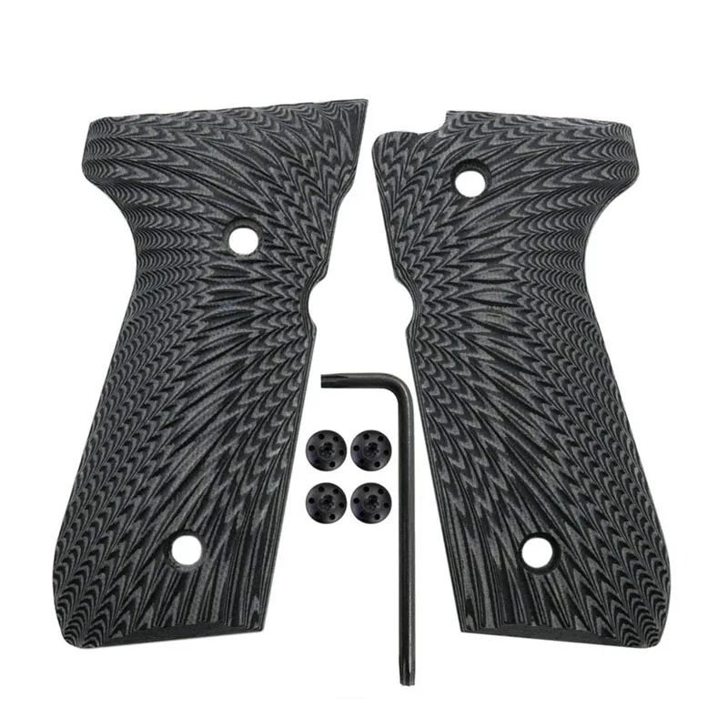 G10 Grips Beretta 92fs grips Full Size, 92 fs, m9, 92a1, 96a1, 92 INOX, Gun Grips Screws Included, Sunburst Texture
G10 Grips Beretta 92fs grips Full Size, 92 fs, m9, 92a1, 96a1, 92 INOX, Gun Grips Screws Included, Sunburst Texture