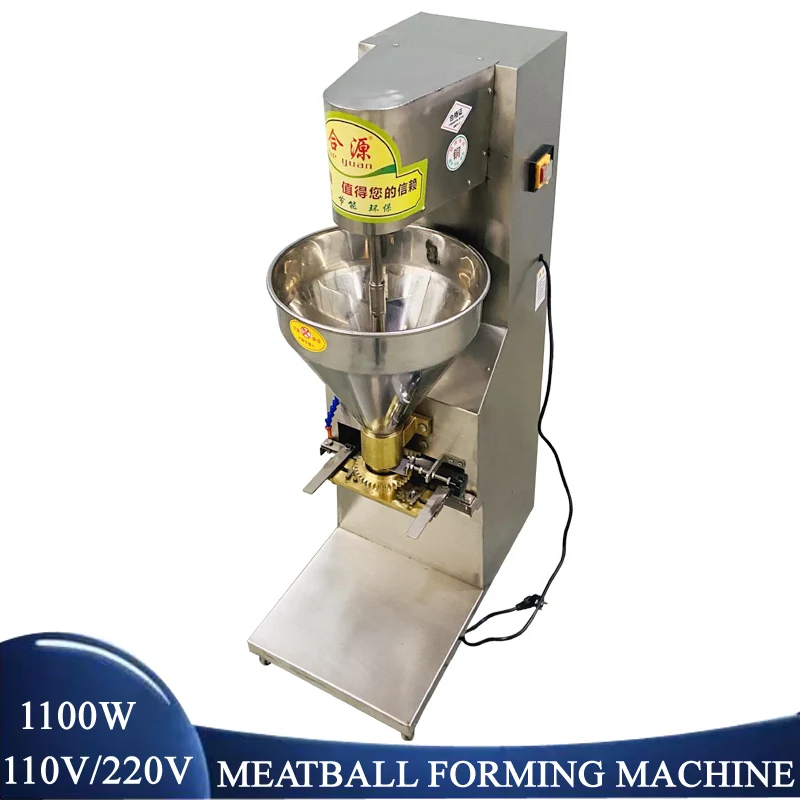 1100W Meatball Forming Machine Commercial Automatic Fish Ball Beef Making Meatball Machine
1100W Meatball Forming Machine Commercial Automatic Fish Ball Beef Making Meatball Machine