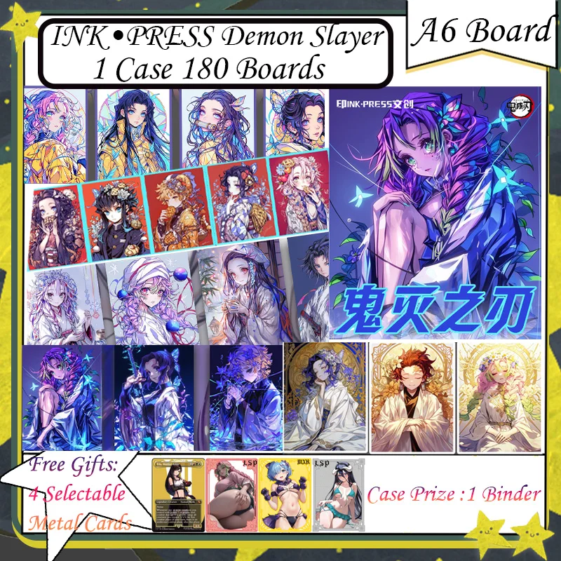 INK•PRESS Demon Slayer A6 Boards Tanjirou Kamado Nezuko Character Collection Cards Anime Fans Gifts And Hobbies
INK•PRESS Demon Slayer A6 Boards Tanjirou Kamado Nezuko Character Collection Cards Anime Fans Gifts And Hobbies