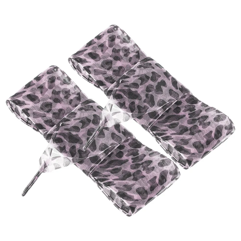 1Pair Wide Flat Ribbon Shoelaces for Girls Sneakers Animal Print Decorative Leopard Lace Shoelaces Leopard Lace
1Pair Wide Flat Ribbon Shoelaces for Girls Sneakers Animal Print Decorative Leopard Lace Shoelaces Leopard Lace