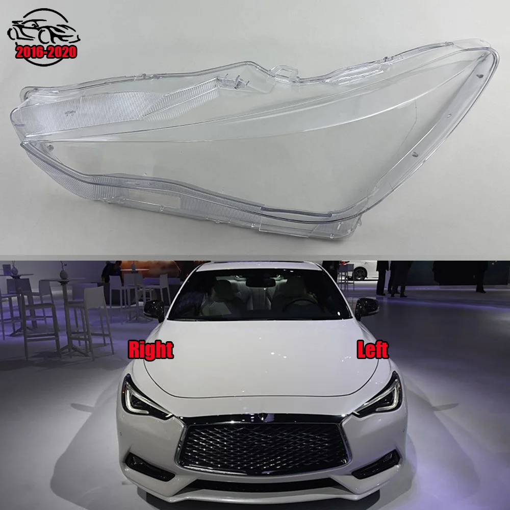 For Infiniti Q60 Q60S 2016 2017 2018 2019 2020 Front Headlight Shell Headlamp Transparent Lampshade Cover Lens Plexiglass
For Infiniti Q60 Q60S 2016 2017 2018 2019 2020 Front Headlight Shell Headlamp Transparent Lampshade Cover Lens Plexiglass