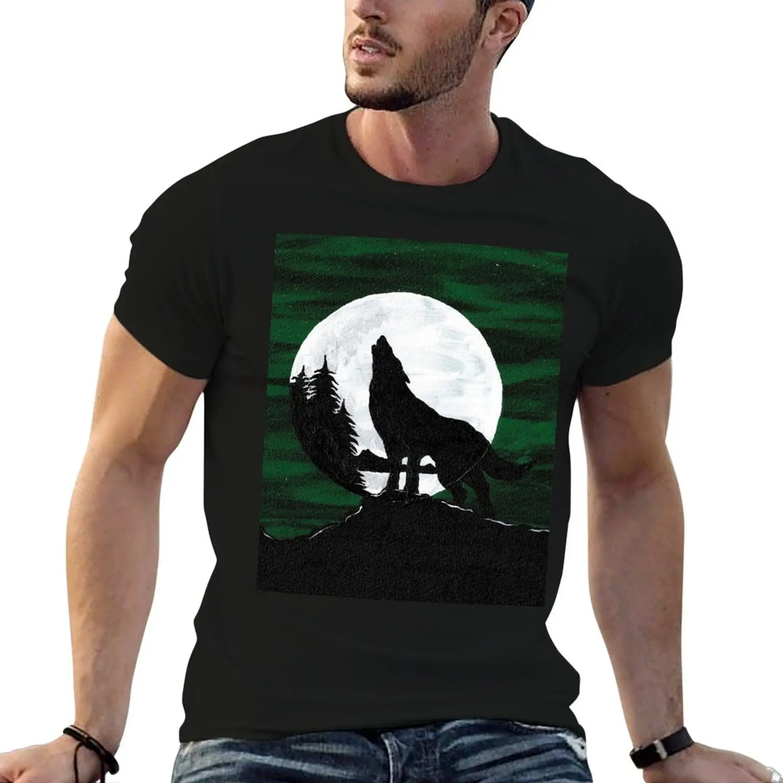 Wolf and Moon set 4 of 4 T-Shirt vintage plus size clothes mens graphic t-shirts anime
Wolf and Moon set 4 of 4 T-Shirt vintage plus size clothes mens graphic t-shirts anime