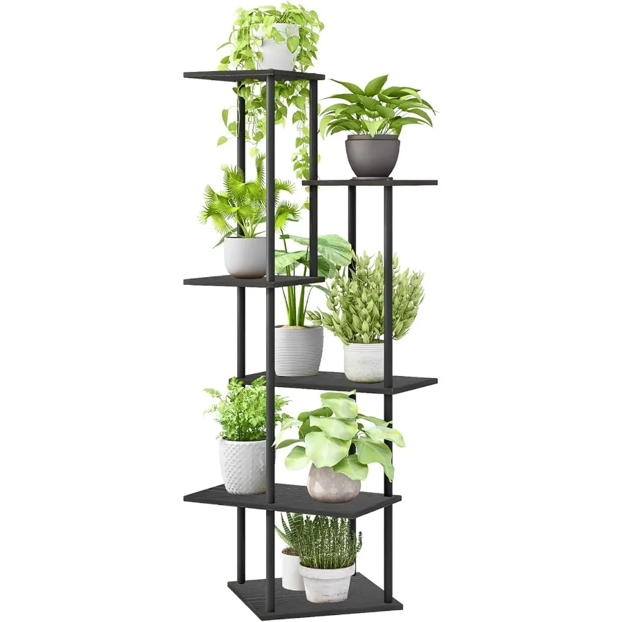 Plant Stand Indoor 6Tier Metal Wood Plant Shelf for Multiple Flower Pots Corner Tall Flower Holders for Living Room Balcony Bed
Plant Stand Indoor 6Tier Metal Wood Plant Shelf for Multiple Flower Pots Corner Tall Flower Holders for Living Room Balcony Bed