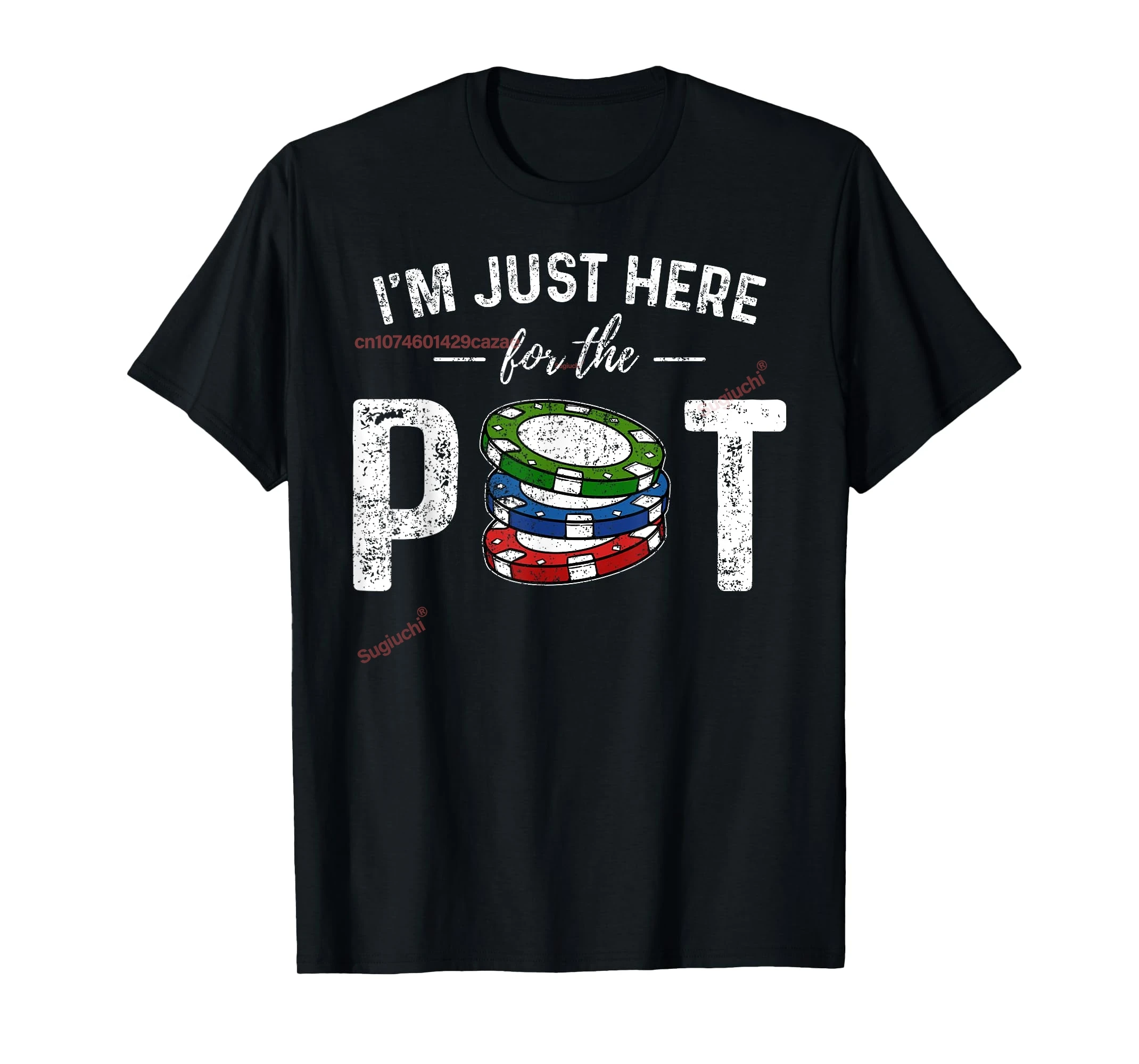 100% Cotton Poker I��m Just Here For The Pot Funny T-Shirt MEN WOMEN UNISEX T Shirts Size S-6XL
100% Cotton Poker I��m Just Here For The Pot Funny T-Shirt MEN WOMEN UNISEX T Shirts Size S-6XL