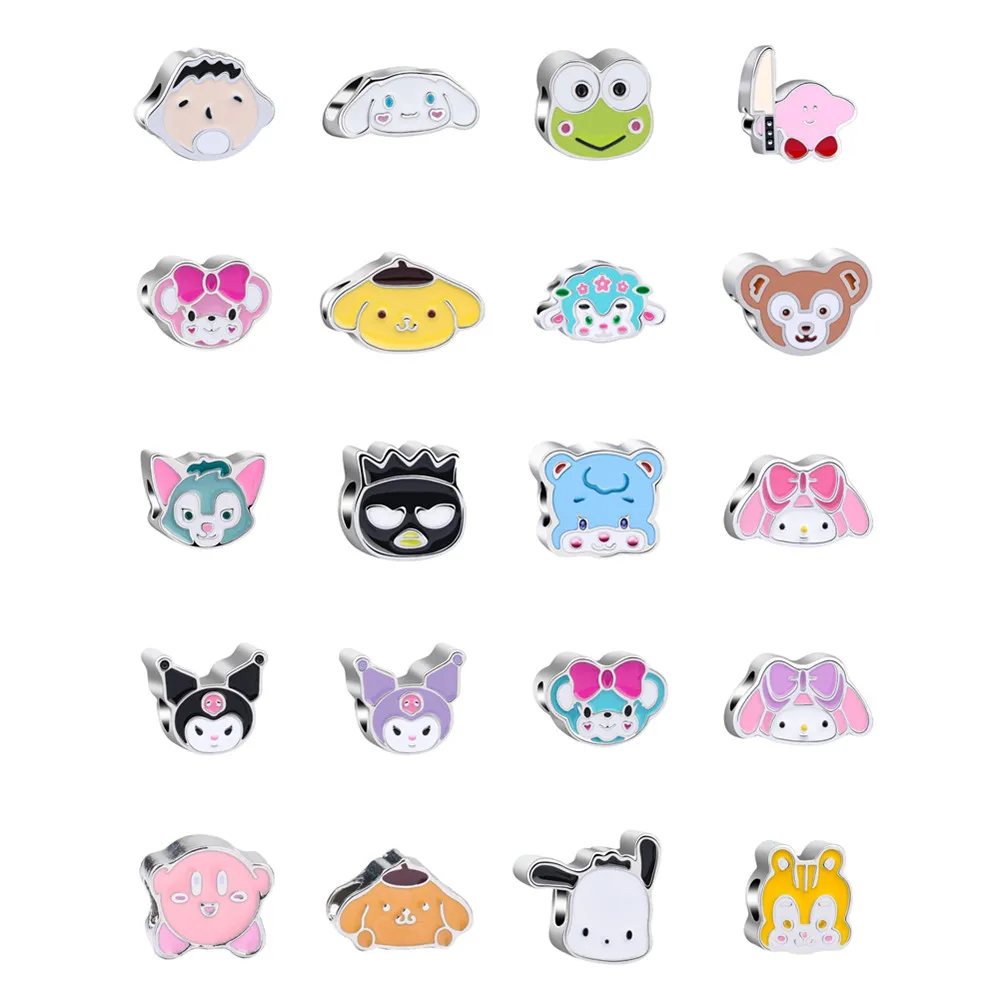 New Miniso Fashion Sanrio Kuromi Charm Beads Suitable for Original Women's Bracelets Jewelry Accessories Gifts
New Miniso Fashion Sanrio Kuromi Charm Beads Suitable for Original Women's Bracelets Jewelry Accessories Gifts