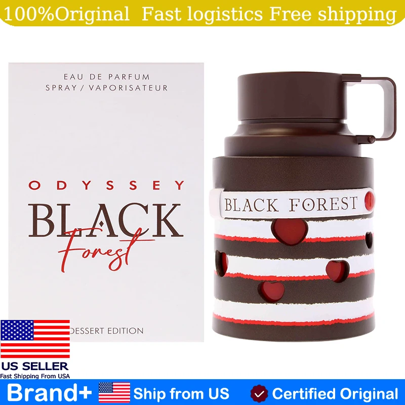 Armaf Odyssey Black Forest Dessert Edition Eau De Parfum Hair and Body Spray Long-Lasting Fragrance Unisex 100ML Birthday Gift
Armaf Odyssey Black Forest Dessert Edition Eau De Parfum Hair and Body Spray Long-Lasting Fragrance Unisex 100ML Birthday Gift
