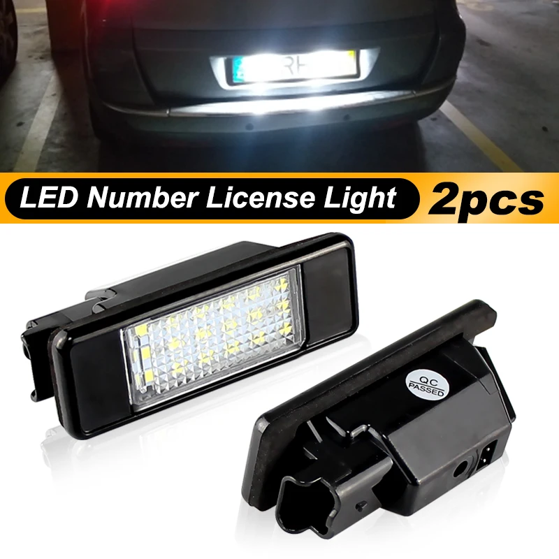 2x For Peugeot 106 207 307 308 406 407 For CITROEN C3 C4 C5 C6 C8 Car Rear LED License Number Plate Light Lamp white
2x For Peugeot 106 207 307 308 406 407 For CITROEN C3 C4 C5 C6 C8 Car Rear LED License Number Plate Light Lamp white
