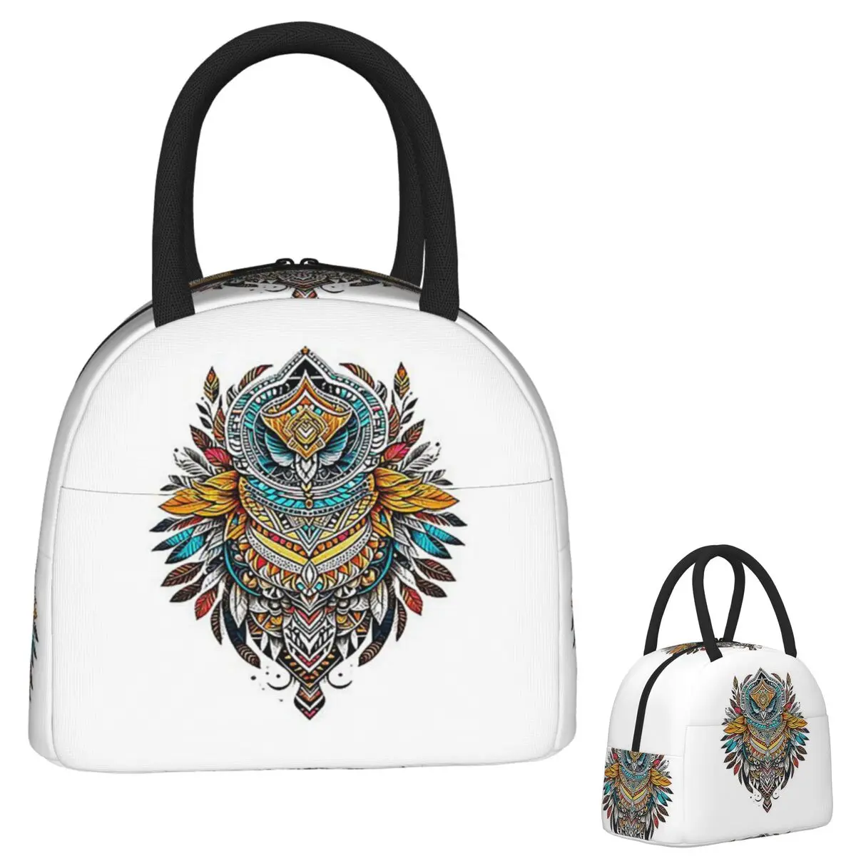 Tribal Echoes Of Nordic Metal Sculptures Insulated Lunch Bag for Women Children Portable Food Boxes Thermal Lunch Box Tote
Tribal Echoes Of Nordic Metal Sculptures Insulated Lunch Bag for Women Children Portable Food Boxes Thermal Lunch Box Tote