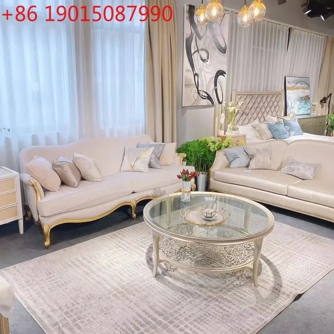 Cy56 American solid wood light luxury round coffee table living room tempered glass coffee table hollow stainless steel coffee
Cy56 American solid wood light luxury round coffee table living room tempered glass coffee table hollow stainless steel coffee