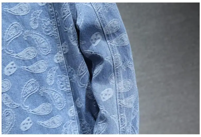 Summer New Men Pure Colour Denim Jacket Single-breasted Lapel Daily Casual Coats 93 Se584ece57244462fa605e32d36482d92h