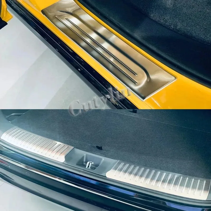 For Honda ZR-V ZR V ZRV 2022-2024 stainless steel Built-in Rear Bumper Protector door Sill Trunk Tread Plate Trim Accessories
For Honda ZR-V ZR V ZRV 2022-2024 stainless steel Built-in Rear Bumper Protector door Sill Trunk Tread Plate Trim Accessories
