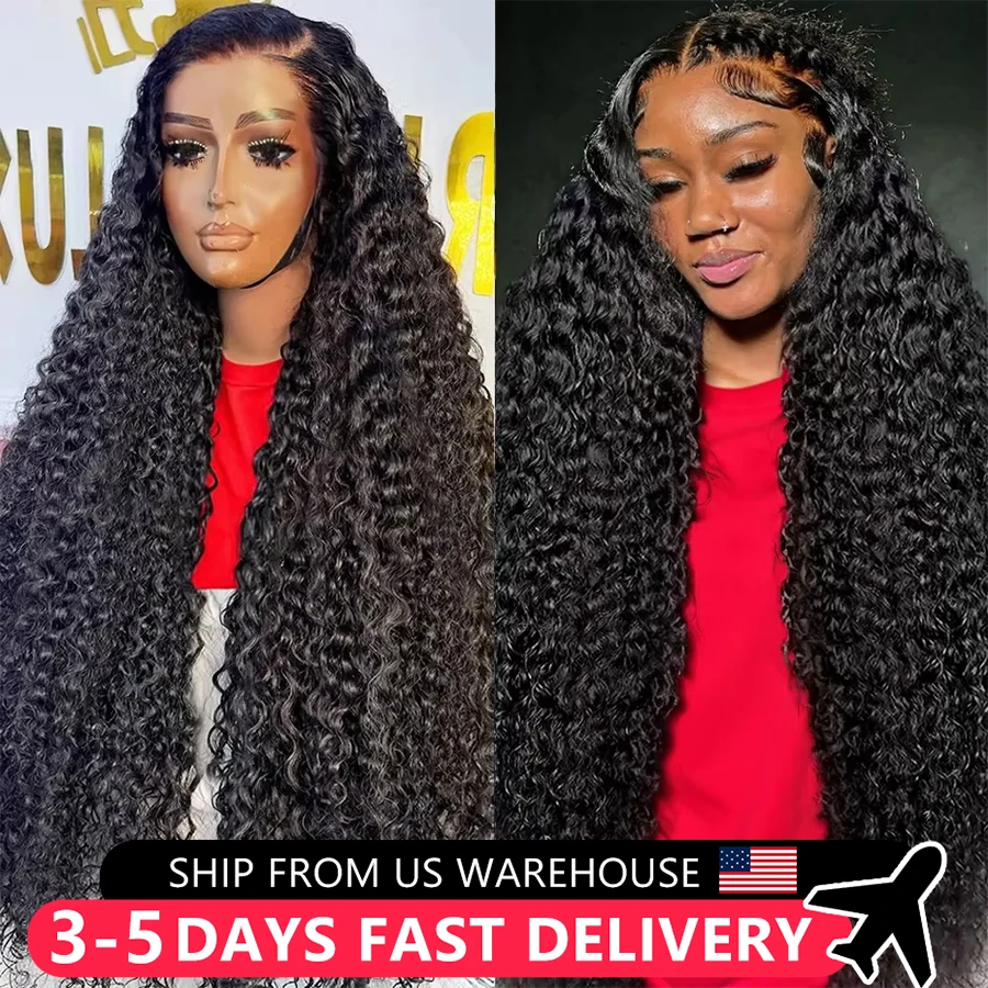 Human Hair Lace Wigs Deep Wave 13x6 HD Lace Front Water Curly Remy 200% 4x4 HD Lace Closure Wig Pre Plucked For Women MYLOCKME
Human Hair Lace Wigs Deep Wave 13x6 HD Lace Front Water Curly Remy 200% 4x4 HD Lace Closure Wig Pre Plucked For Women MYLOCKME