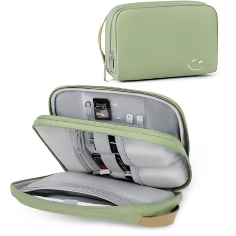 Travelkin Travel Cord Organizer, Electronic Organizer Travel Case, Cable Organizer Bag For Cords, Chargers Phone, Sd Card, Usbs
Travelkin Travel Cord Organizer, Electronic Organizer Travel Case, Cable Organizer Bag For Cords, Chargers Phone, Sd Card, Usbs