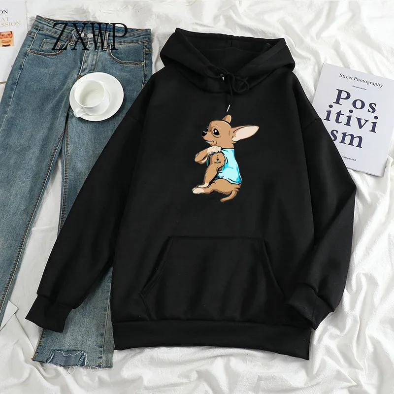 Women Kawaii Chihuahua Hoodies Sweatshirt Print I Love Mom Cartoon Cute Dog Hoodie Oversized Streetwear Pink Tops Casual Hoody
Women Kawaii Chihuahua Hoodies Sweatshirt Print I Love Mom Cartoon Cute Dog Hoodie Oversized Streetwear Pink Tops Casual Hoody