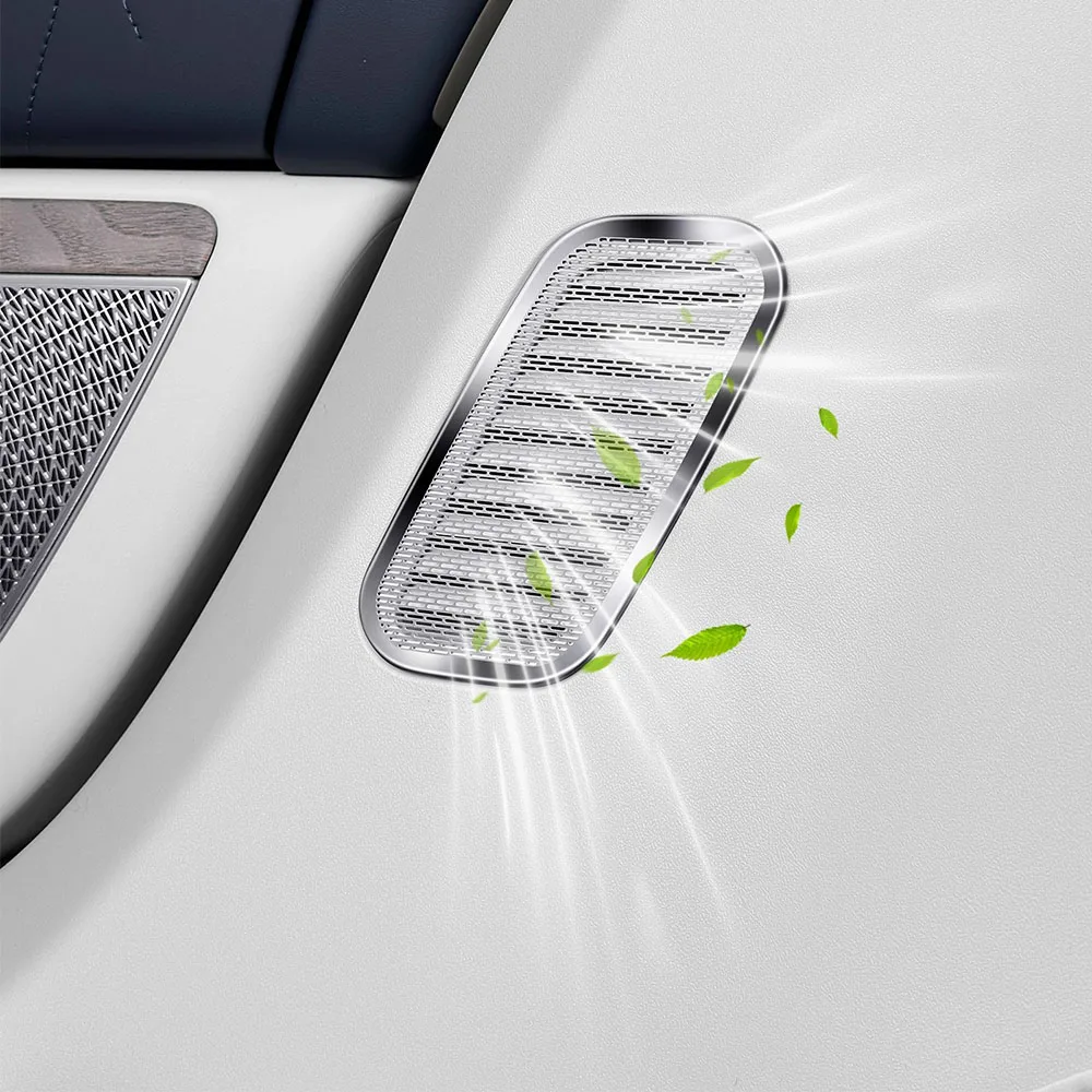 Air Outlet Mask Under The Third Row Door Panel For ZEEKR 9X 2025 2026 Car Modification Accessories Stainless Steel Dust Cover
Air Outlet Mask Under The Third Row Door Panel For ZEEKR 9X 2025 2026 Car Modification Accessories Stainless Steel Dust Cover