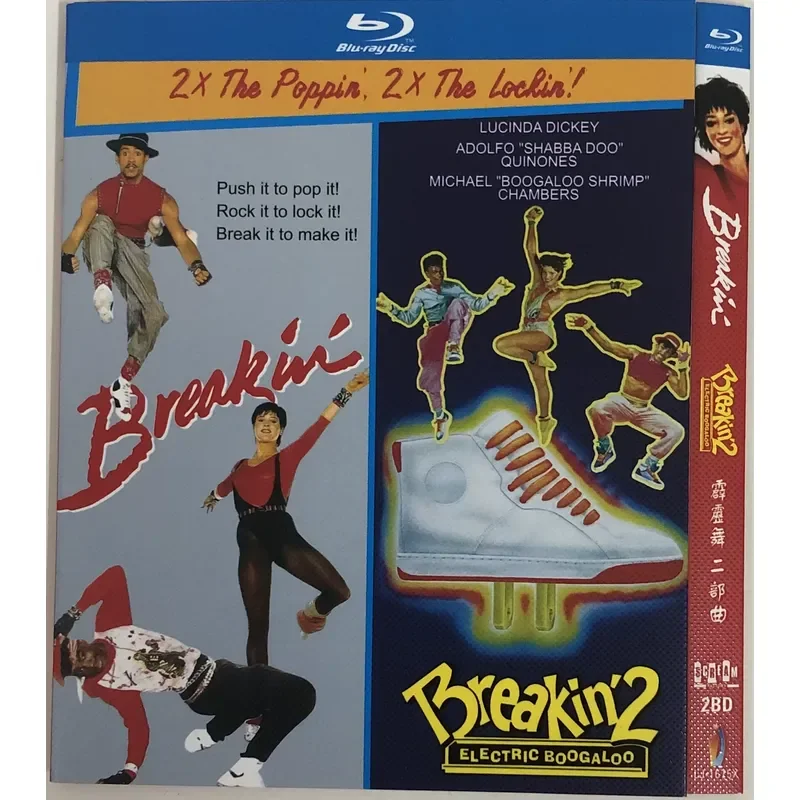 Classic Old Movie Breakdance Two Songs Mandarin Dubbing Plus Original Sound BD Blu-ray Disc
Classic Old Movie Breakdance Two Songs Mandarin Dubbing Plus Original Sound BD Blu-ray Disc