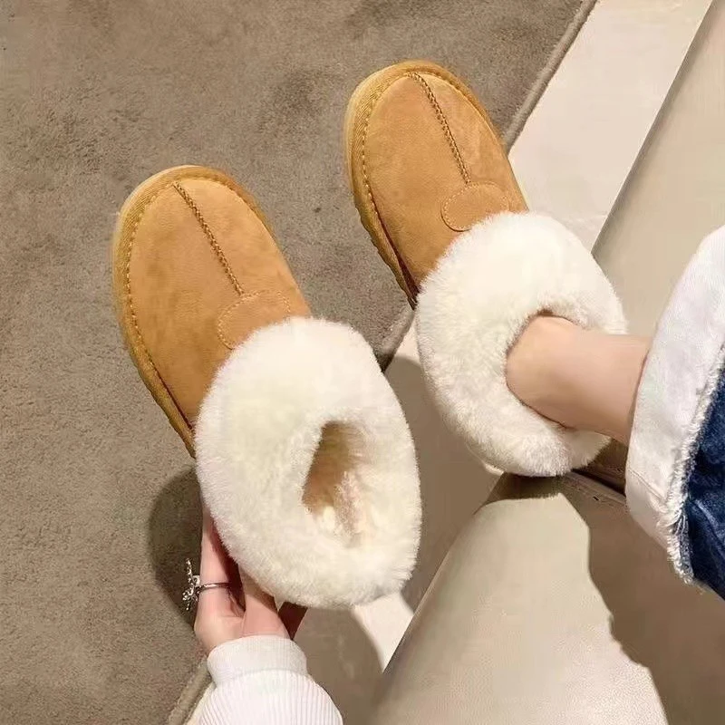 Fashionable And Versatile Snow Boots For Women, New Thick-soled Velvet Snow Boots To Protect Against Cold And Keep Warm
Fashionable And Versatile Snow Boots For Women, New Thick-soled Velvet Snow Boots To Protect Against Cold And Keep Warm