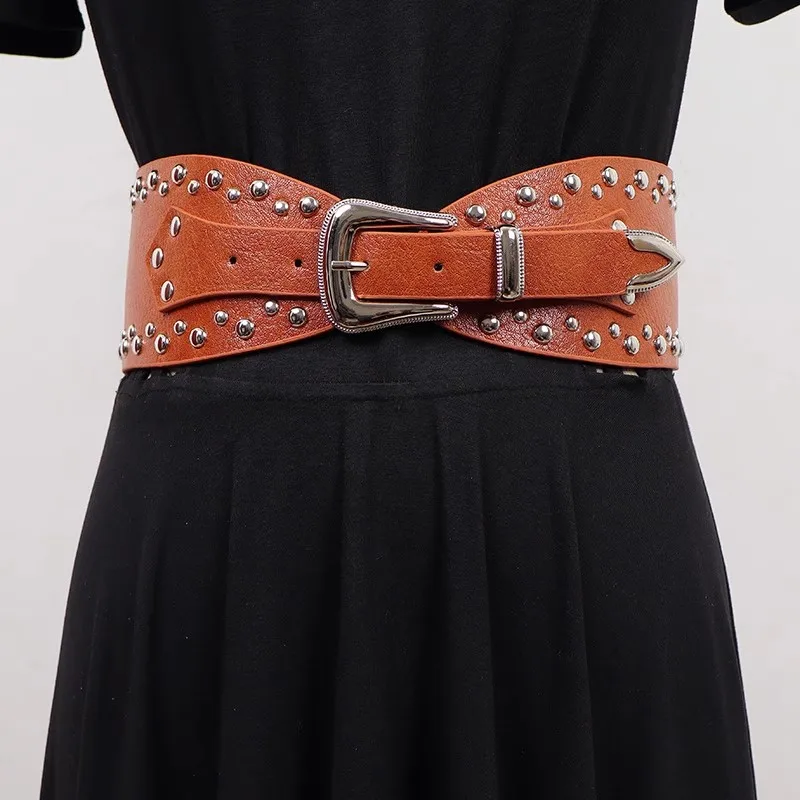 Женский винтажный корсет из искусственной кожи с пряжкой и заклепками, женское пальто с поясом, платье с поясом, широкий пояс J775
Женский винтажный корсет из искусственной кожи с пряжкой и заклепками, женское пальто с поясом, платье с поясом, широкий пояс J775