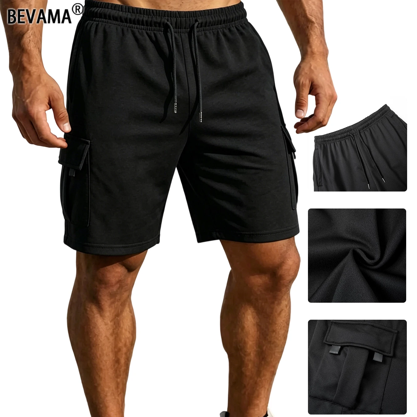 Men's Cargo Shorts Summer Loose Fit Drawstring Waist Multi Pocket Casual Streetwear Gym Beach Shorts for Men
Men's Cargo Shorts Summer Loose Fit Drawstring Waist Multi Pocket Casual Streetwear Gym Beach Shorts for Men