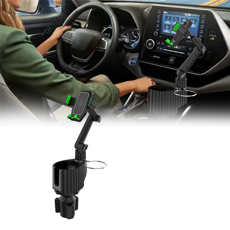 A04F-1 PCS Car Cup And Phone Holder - 3-In-1 Car Cup & Phone Holder Plastic With 360 Rotation Multi-Function Car Cup And Phone H
A04F-1 PCS Car Cup And Phone Holder - 3-In-1 Car Cup & Phone Holder Plastic With 360 Rotation Multi-Function Car Cup And Phone H