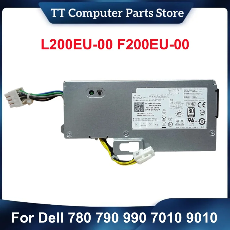 TT 200W Original For Dell 780 790 990 7010 9010 Power Supply L200EU-00 F200EU-00 L180EU-00 L200EU-01 1VCY4 C0G5T 6YWW7 01VCY4
TT 200W Original For Dell 780 790 990 7010 9010 Power Supply L200EU-00 F200EU-00 L180EU-00 L200EU-01 1VCY4 C0G5T 6YWW7 01VCY4