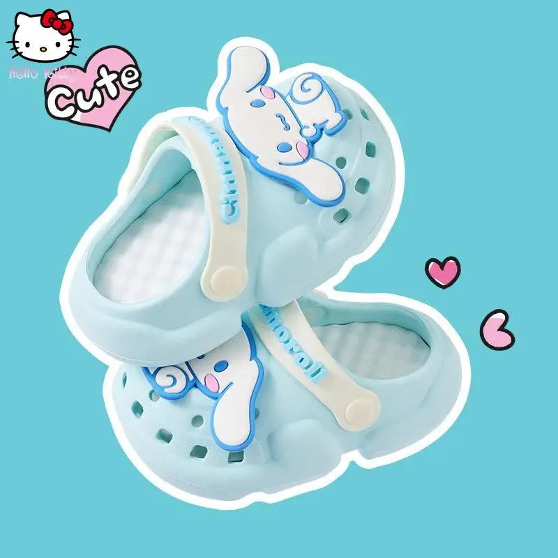 Sanrio Hello Kitty Cartoon Children Slippers Anime Kawaii Sandals Summer New My Melody Kuromi Girls Home Indoor Garden Shoes
Sanrio Hello Kitty Cartoon Children Slippers Anime Kawaii Sandals Summer New My Melody Kuromi Girls Home Indoor Garden Shoes