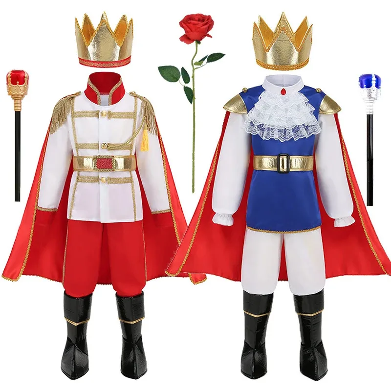 Carnival Boys Halloween Cosplay Prince Charming Children Clothing Set Festival Kids Christmas Party Eric Florian Prince Costume
Carnival Boys Halloween Cosplay Prince Charming Children Clothing Set Festival Kids Christmas Party Eric Florian Prince Costume