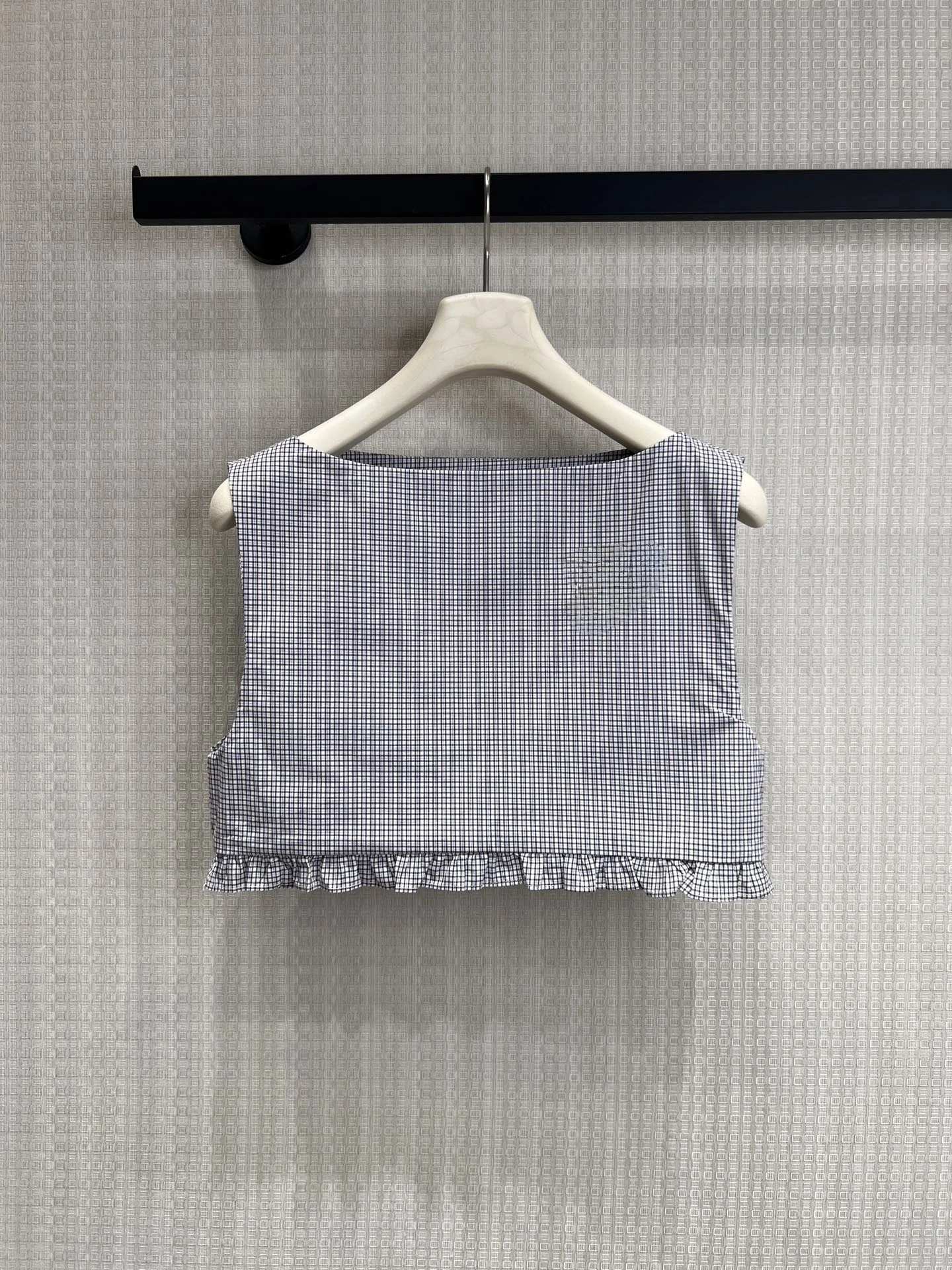 Retro Plaid Sleeveless Vest Women's Loose Fit Slimming Versatile Age-Defying Top Buttonless Pure Cotton Short Length
Retro Plaid Sleeveless Vest Women's Loose Fit Slimming Versatile Age-Defying Top Buttonless Pure Cotton Short Length