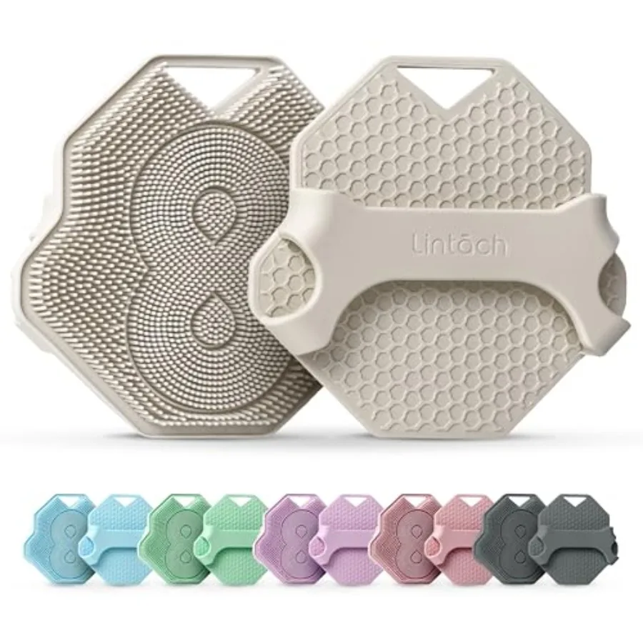 Silicone Shower Scrubber for Body Exfoliating Loofah Alternative, Zinc and Silver-Infused, Hygienic and Gentle for Sensitive Sk
Silicone Shower Scrubber for Body Exfoliating Loofah Alternative, Zinc and Silver-Infused, Hygienic and Gentle for Sensitive Sk