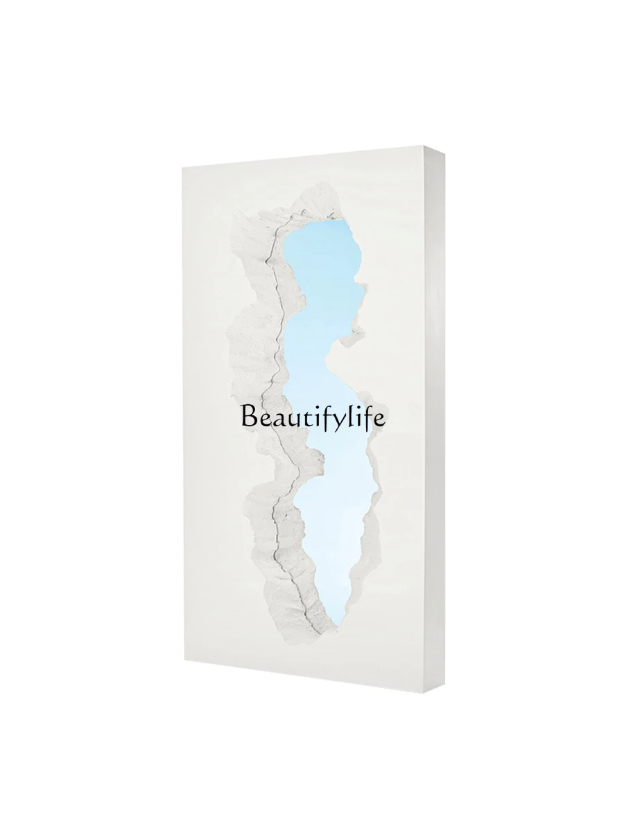 Floor-to-ceiling full-body mirror creative special-shaped wave art full-length mirror
Floor-to-ceiling full-body mirror creative special-shaped wave art full-length mirror