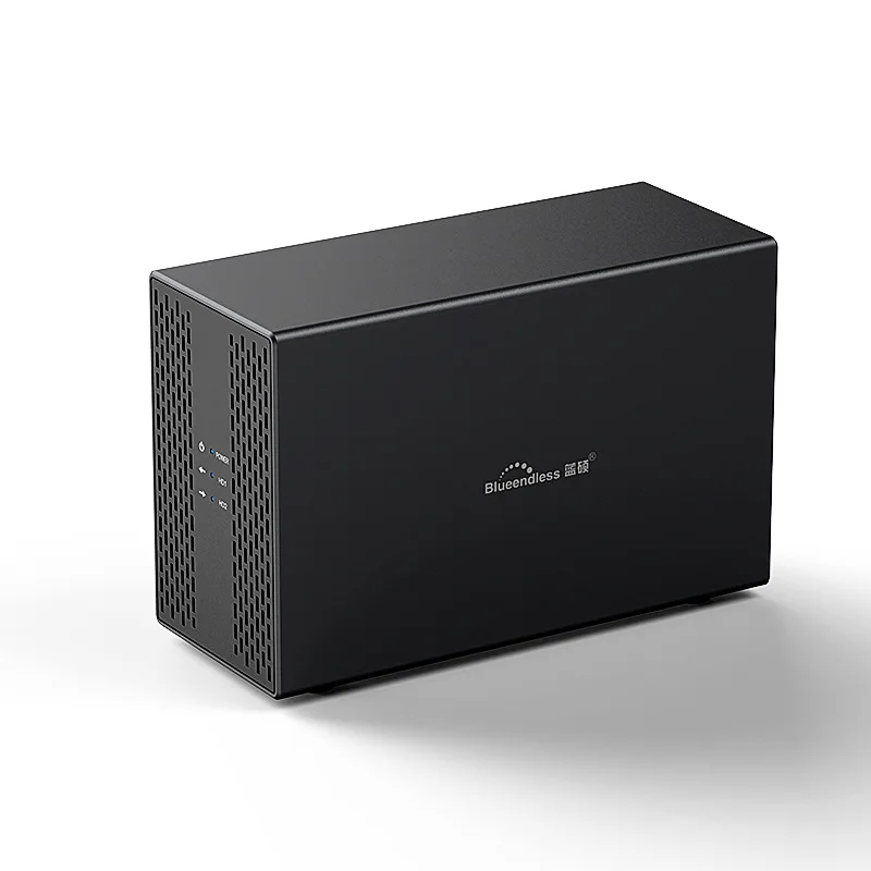 3.5 inch dual-disk mobile hard disk box RAID disk array desktop USB3.0 all-metal hard disk box
3.5 inch dual-disk mobile hard disk box RAID disk array desktop USB3.0 all-metal hard disk box