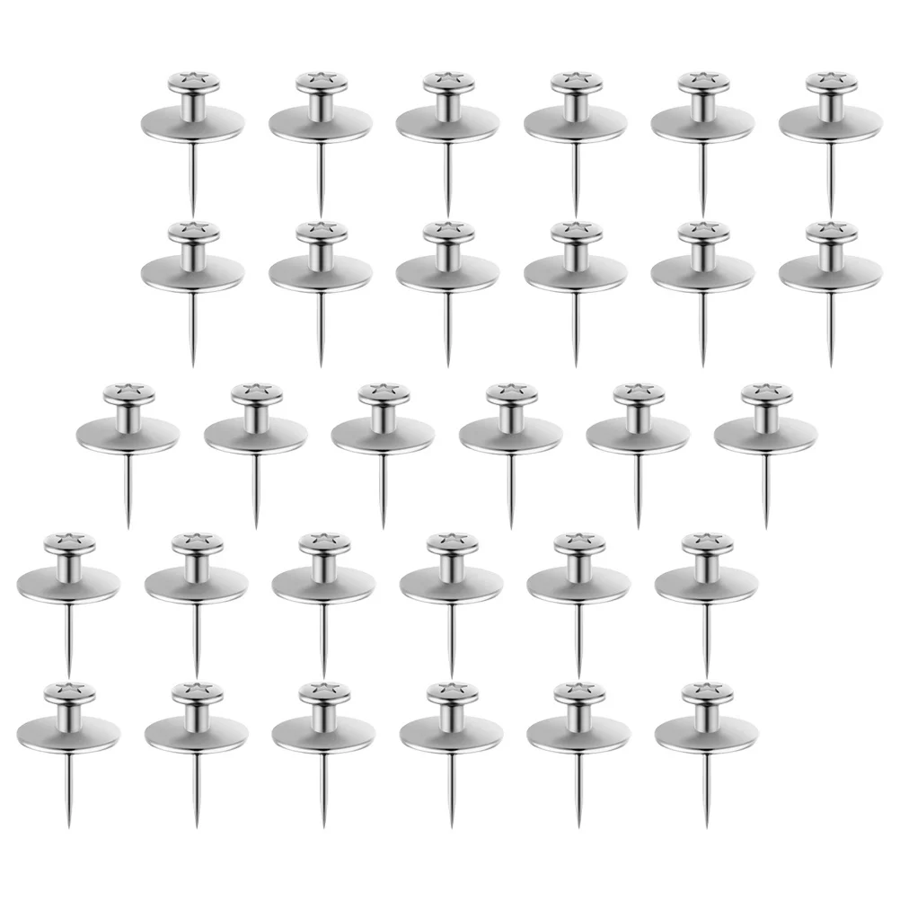 30Pcs Wear-Resistant Zinc Alloy Thumb Tacks Flat Top Pushpins for Office Desk Accessories Women Map Marking Supplies
30Pcs Wear-Resistant Zinc Alloy Thumb Tacks Flat Top Pushpins for Office Desk Accessories Women Map Marking Supplies
