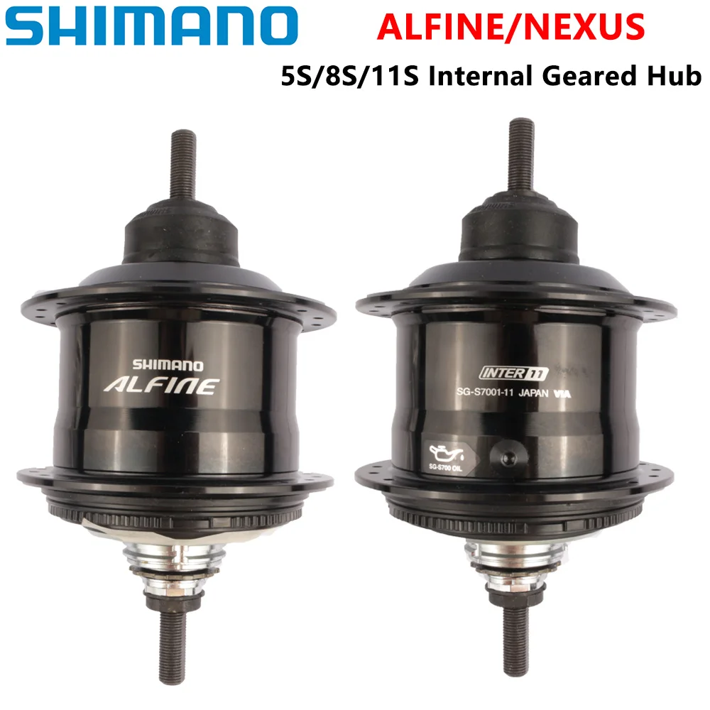 Shimano ALFINE NEXUS INTERNAL GEARED HUB DISC BRAKE 5S 8S 11S V-BRAKE 8S Bicycle Derailleur CENTER LOCK Brake Hubs
Shimano ALFINE NEXUS INTERNAL GEARED HUB DISC BRAKE 5S 8S 11S V-BRAKE 8S Bicycle Derailleur CENTER LOCK Brake Hubs