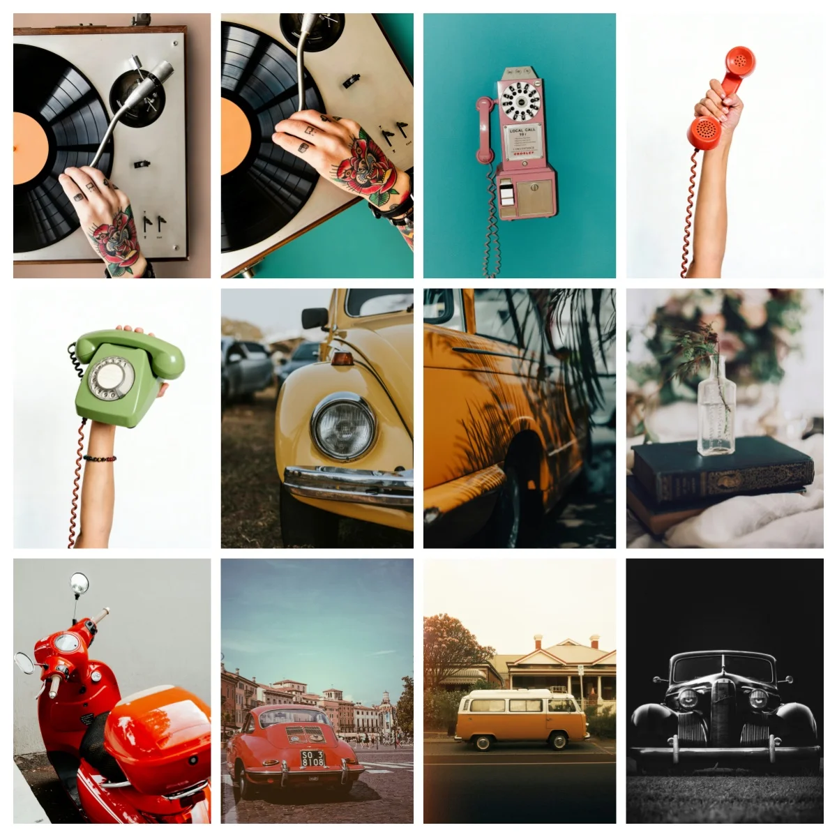 3D Vintage Door Sticker Self Adhesive Removable Retro Classic Car Vinyl Record Door and Stick Door Decal for Home Decor
3D Vintage Door Sticker Self Adhesive Removable Retro Classic Car Vinyl Record Door and Stick Door Decal for Home Decor