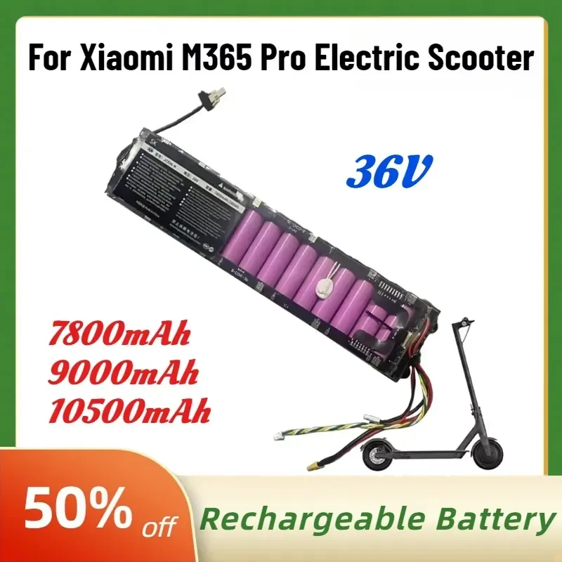 High-Capacity New 36V 7.8Ah-10.5Ah Battery for Xiaomi M365 Pro Electric Scooter Waterproof Bluetooth Communication CE
High-Capacity New 36V 7.8Ah-10.5Ah Battery for Xiaomi M365 Pro Electric Scooter Waterproof Bluetooth Communication CE