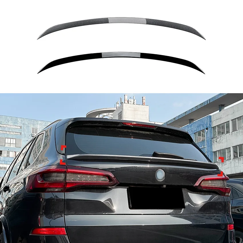 For BMW X5 G05 2019+ Rear Roof Mid Spoiler Wing Top Tail Trim Gloss Black Exterior Styling Body Kit Modification Accessories
For BMW X5 G05 2019+ Rear Roof Mid Spoiler Wing Top Tail Trim Gloss Black Exterior Styling Body Kit Modification Accessories