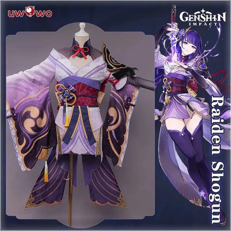IN STOCK UWOWO Raiden Shogun Cosplay Baal Costume Game Genshin Impact Inazuma Halloween Christmas Costume Outfit Dress
IN STOCK UWOWO Raiden Shogun Cosplay Baal Costume Game Genshin Impact Inazuma Halloween Christmas Costume Outfit Dress