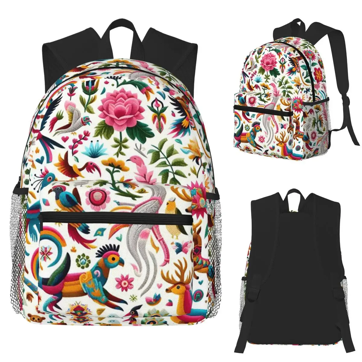 Мексиканский винтажный Flroal Rebozos Mexicanos, студенческий рюкзак, школьная сумка, походный дорожный рюкзак для мальчиков и девочек, сумка для книг, сумки на плечо
Мексиканский винтажный Flroal Rebozos Mexicanos, студенческий рюкзак, школьная сумка, походный дорожный рюкзак для мальчиков и девочек, сумка для книг, сумки на плечо