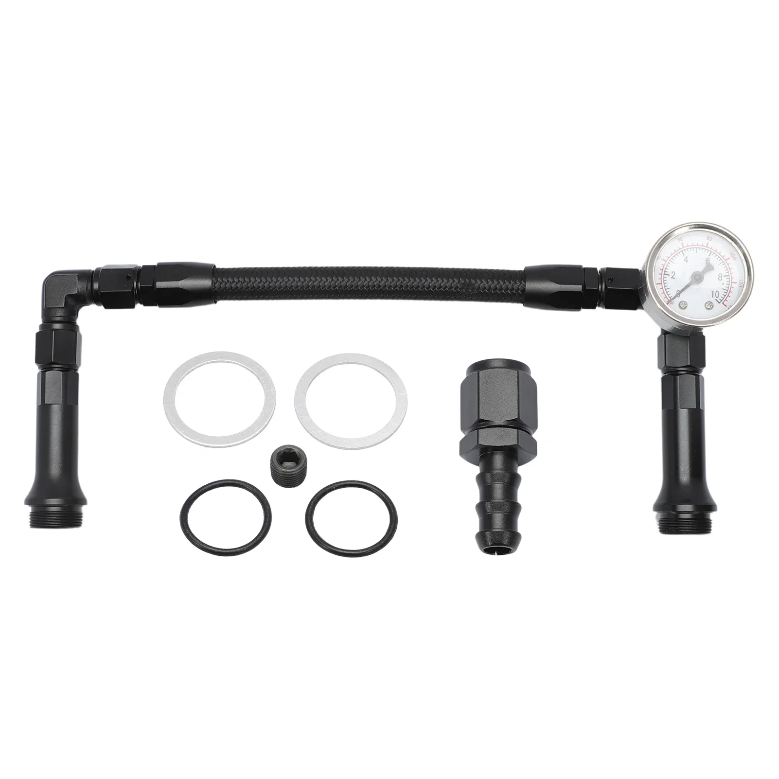 Braided AN6 Dual Feed Carb Fuel Line Double Pump for Holley 4150 Carburetor with Vacuum Pressure Gauge
Braided AN6 Dual Feed Carb Fuel Line Double Pump for Holley 4150 Carburetor with Vacuum Pressure Gauge